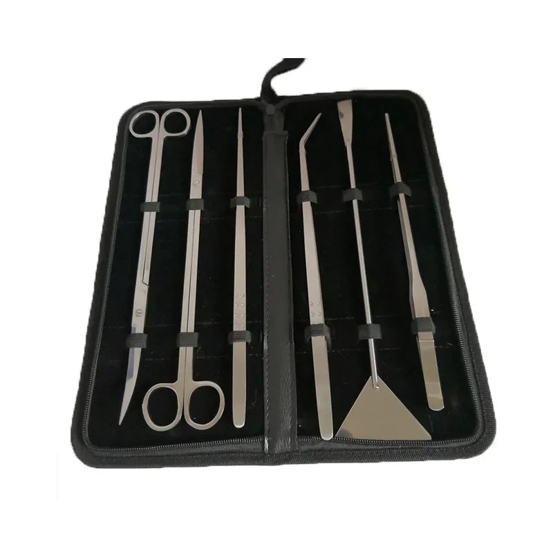 Planted Aquarium Maintenance Kit - Aquarium Tools Kit Tweezers Scissors Stainless