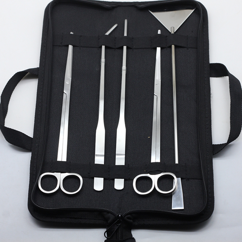 Planted Aquarium Maintenance Kit - 3/5Pcs/Set Aquarium Cleaning Tools Kit Tweezers