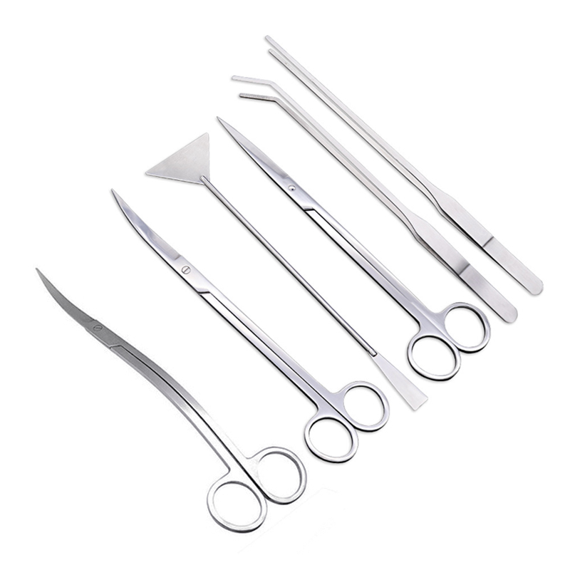 Planted Aquarium Maintenance Kit - Aquarium Scissors Tweezers Tool Fish Tank