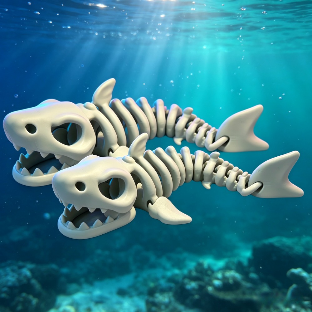 Shark Skeleton Aquarium Decor  - Aquarium Planting Ideas recension och pris