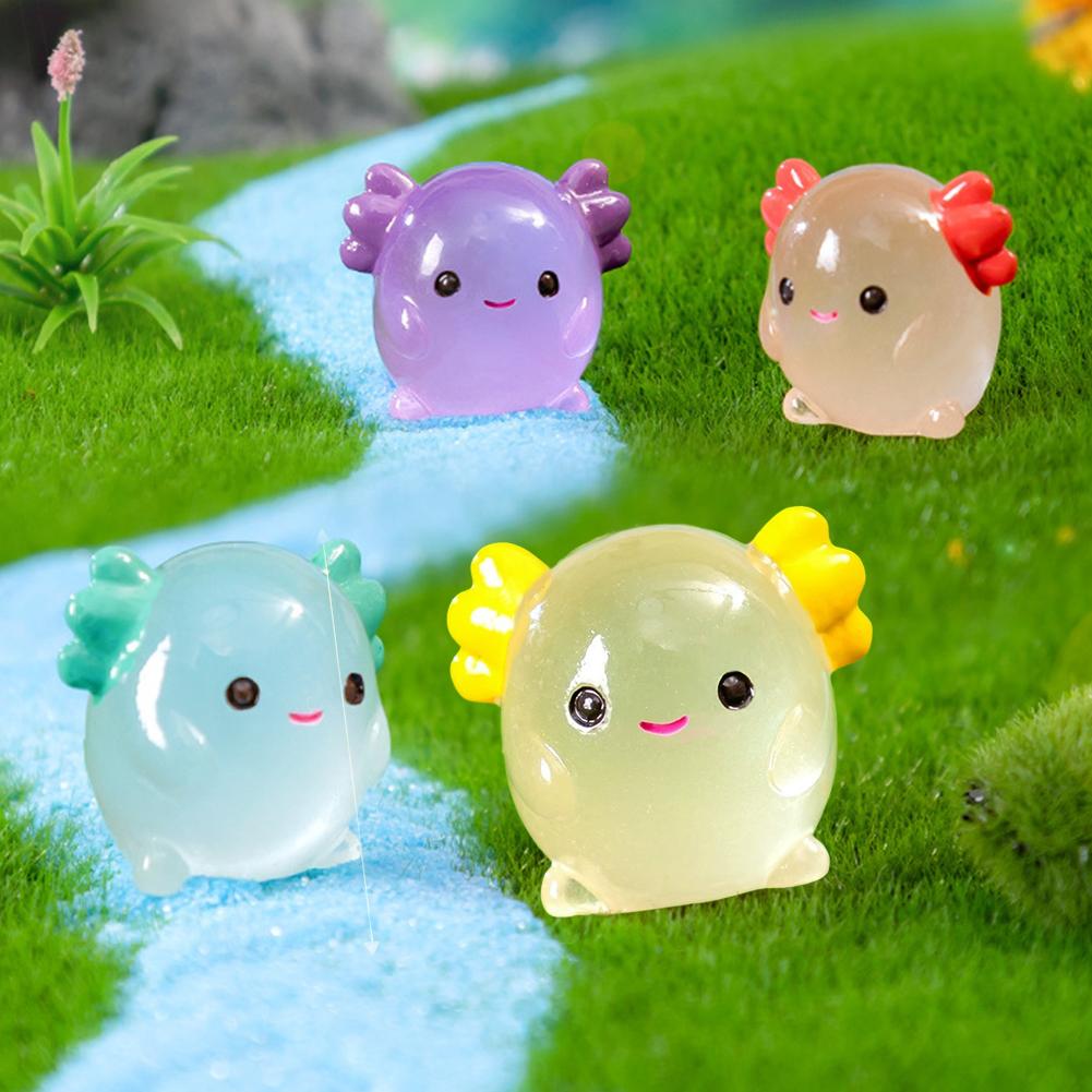 Luminous Axolotl Miniatures Gl - Aquarium Planting Ideas recension och pris