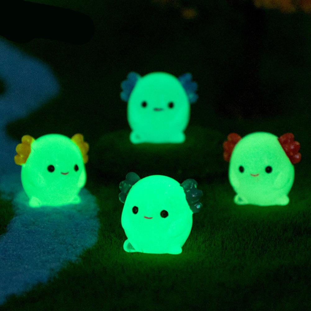 Luminous Axolotl Miniatures Gl - Aquarium Planting Ideas recension och pris