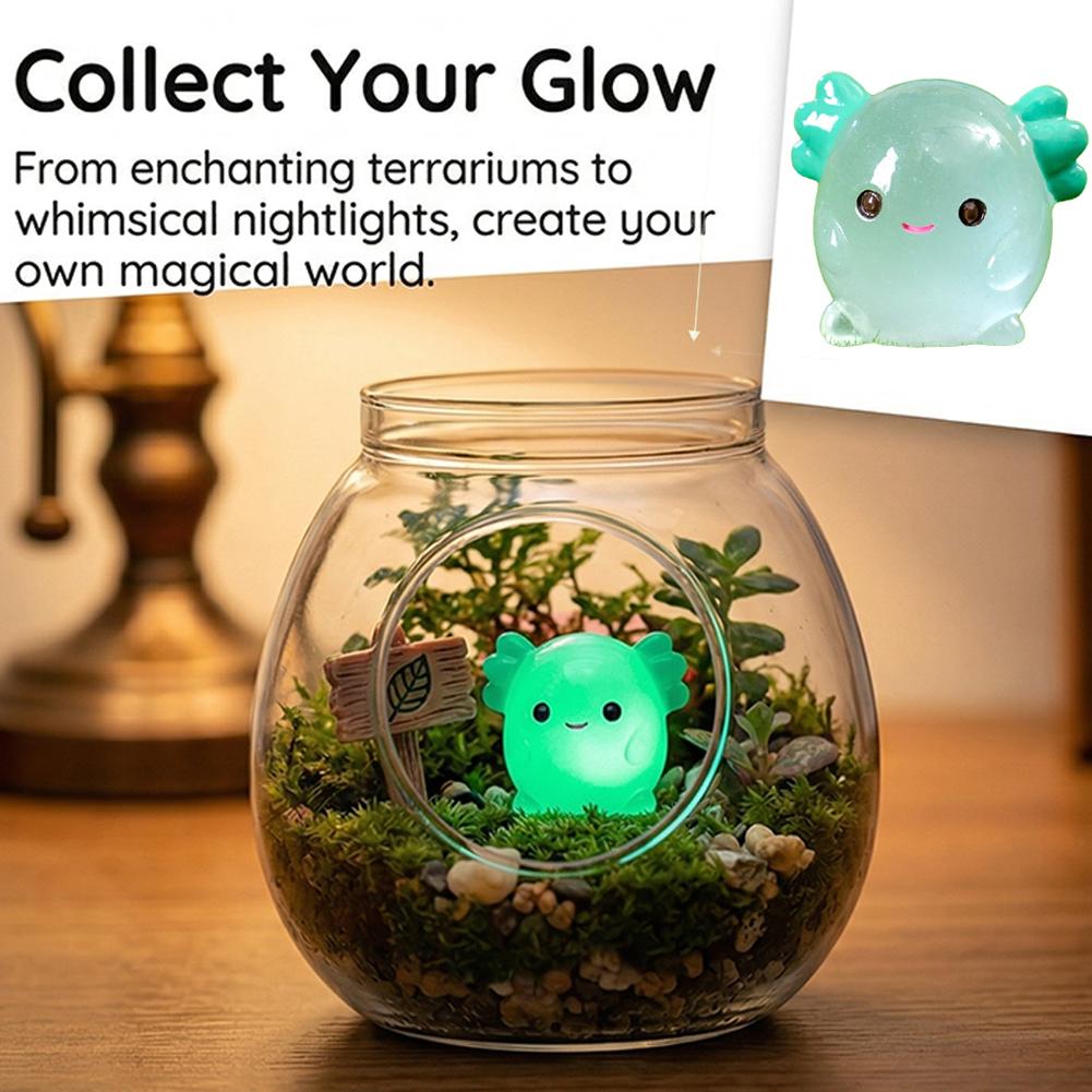 Luminous Axolotl Miniatures Gl - Aquarium Planting Ideas recension och pris