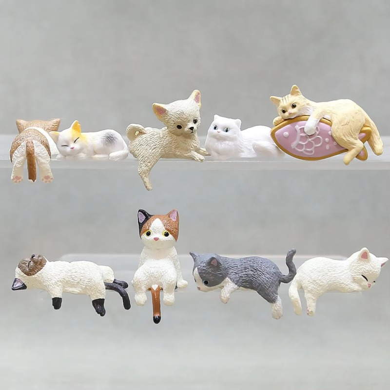1Pc Cute Cartoon Cat PVC Home  - Aquarium Planting Ideas recension och pris