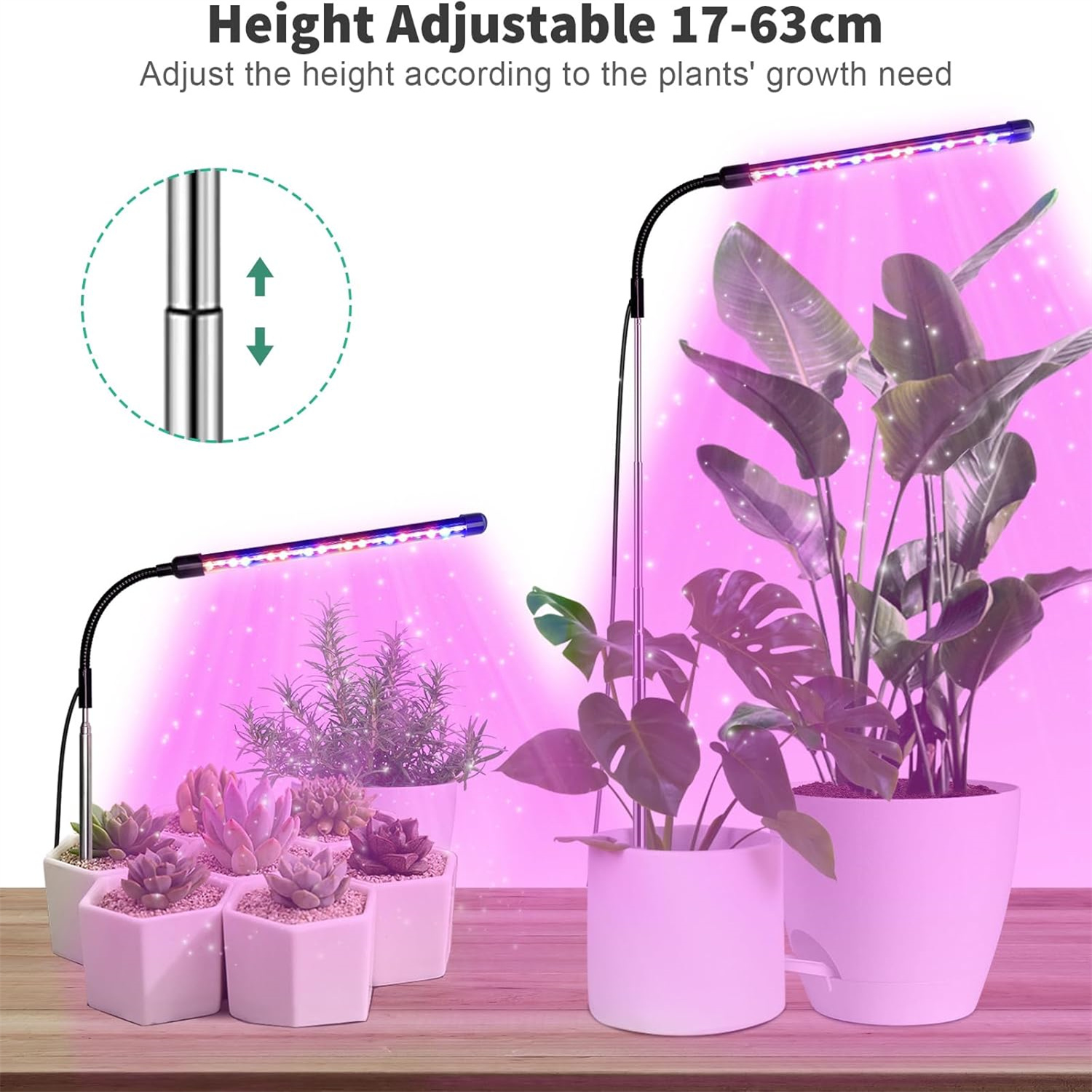 3Colors USB Grow Lamp Plant Fu - Led Planted Tank Light recension och pris