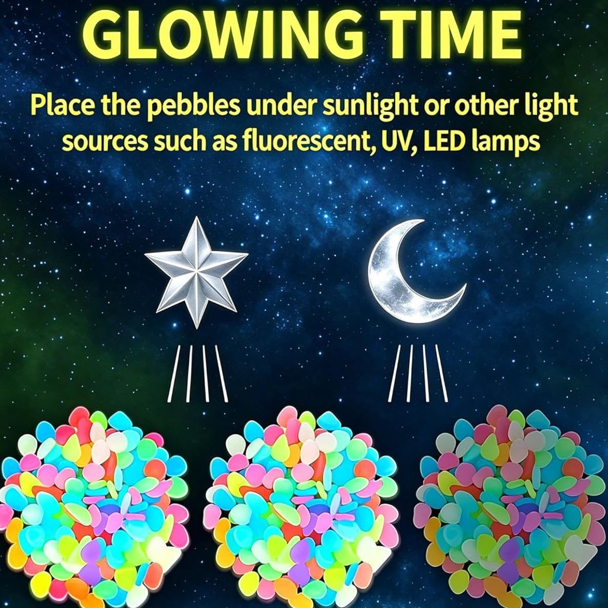 Colorful Glow In The Dark Lumi - Led Planted Tank Light recension och pris