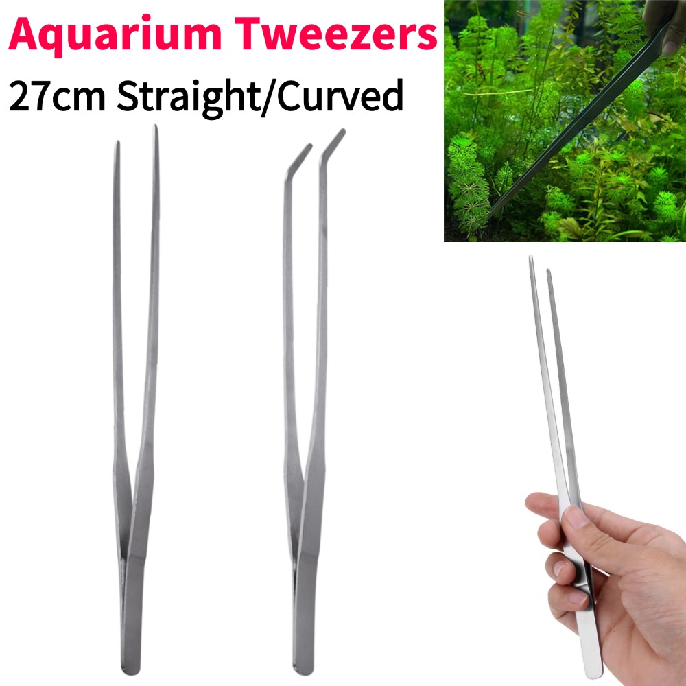 Stainless Steel Aquarium Tweez - Planted Aquarium Maintenance Kit recension och pris