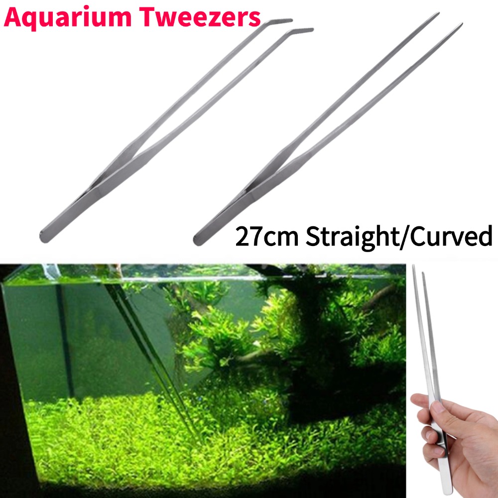 Stainless Steel Aquarium Tweez - Planted Aquarium Maintenance Kit recension och pris