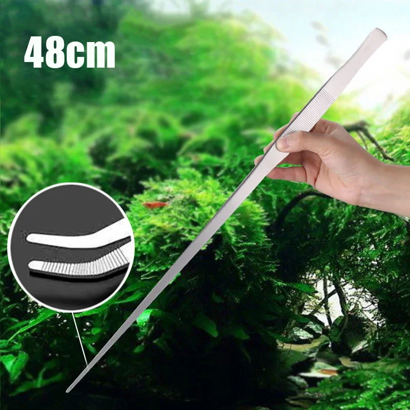 48cm Stainless Steel Tweezers  - Planted Aquarium Maintenance Kit recension och pris