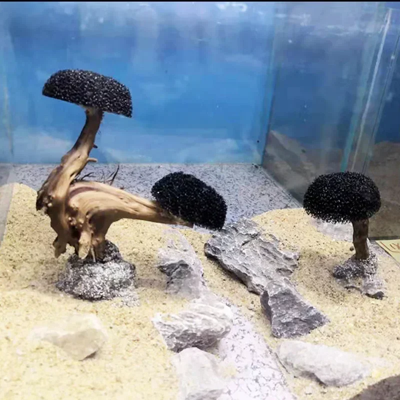 Fish Tank Plant Moss Tree Deco - Planted Aquarium Without Fish recension och pris