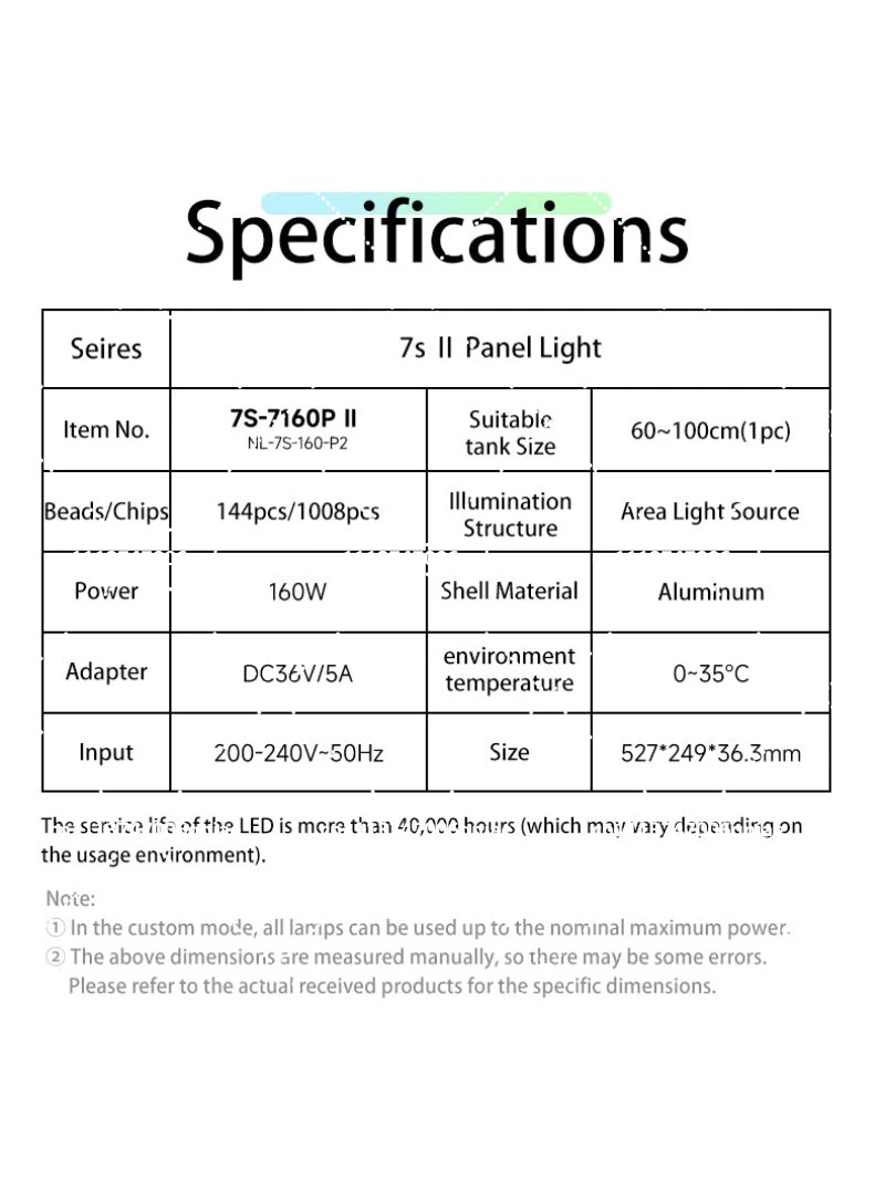 Aquarium LED Light 160W RGB Fu - Led Planted Tank Light recension och pris